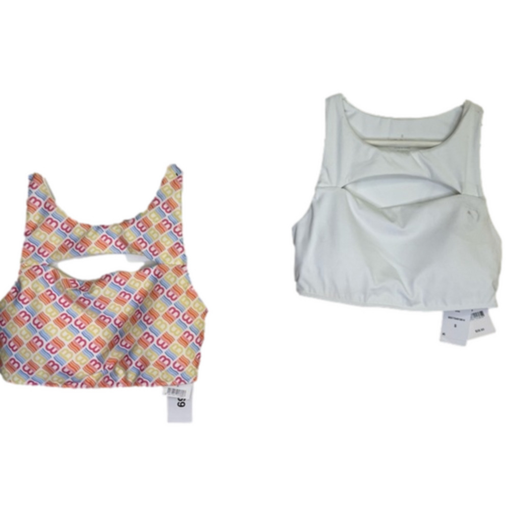 2/pk Cotton-on Smoothing Cut Out Body Vestlettes NWT